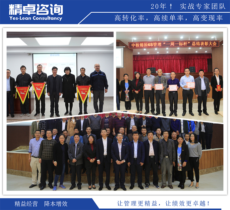 精益生產(chǎn)項(xiàng)目總結(jié)會(huì)議圖-精卓咨詢